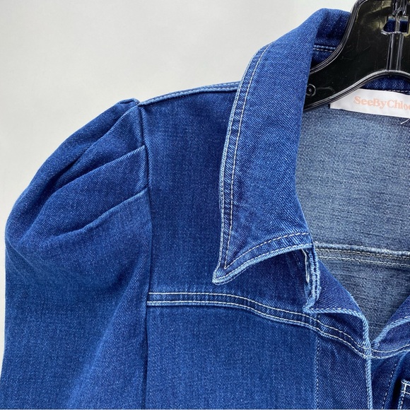 See By Chloe blue denim dress - Picture 7 of 11